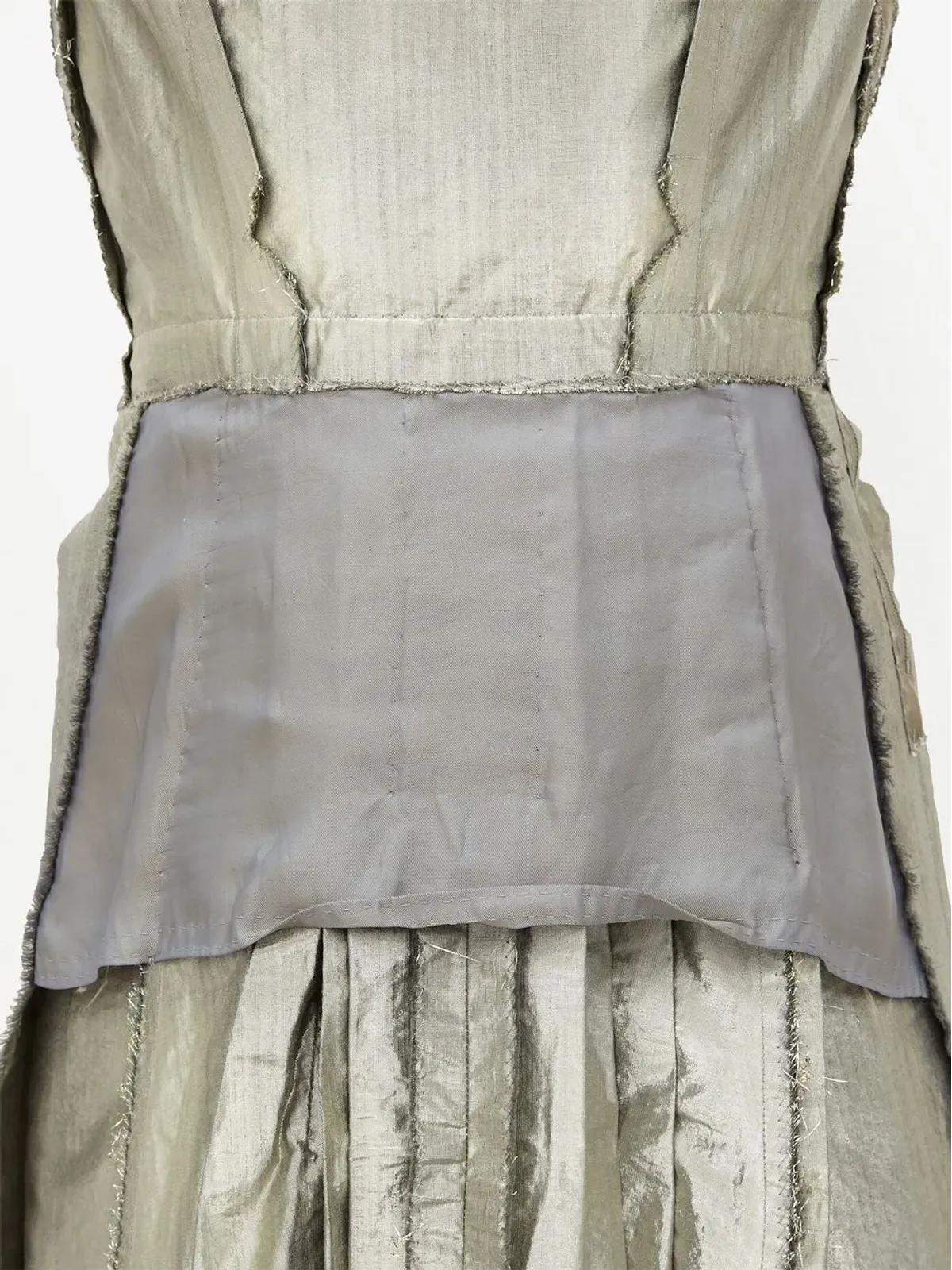Maison Margiela ワークインプログレス ミディドレス - シルバー - 画像5