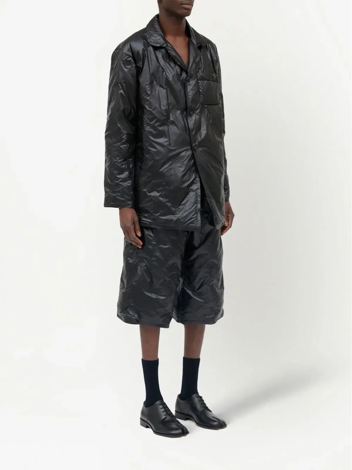 Maison Margiela パッド入りシングルブレストジャケット - 画像4