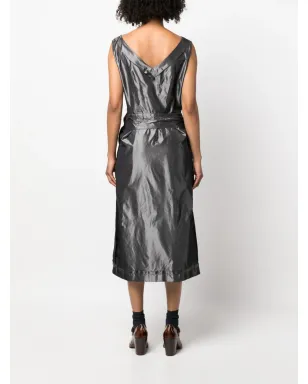 Maison Margiela インサイドアウト ノースリーブ ミディドレス - サムネイル4