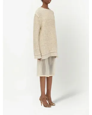 Maison Margiela ウェーブンニット クルーネック セーター - サムネイル3