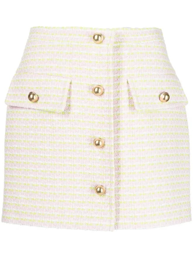 Pushbutton pushBUTTON ボタンアップミニスカートの商品画像