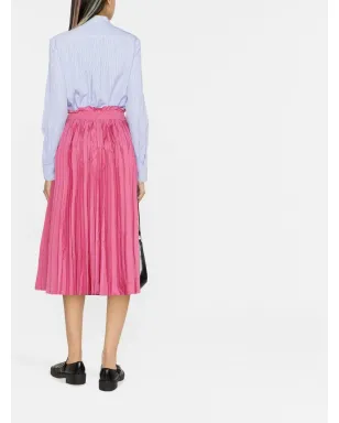 RED Valentino プリーツミディスカート - ピンク - サムネイル4