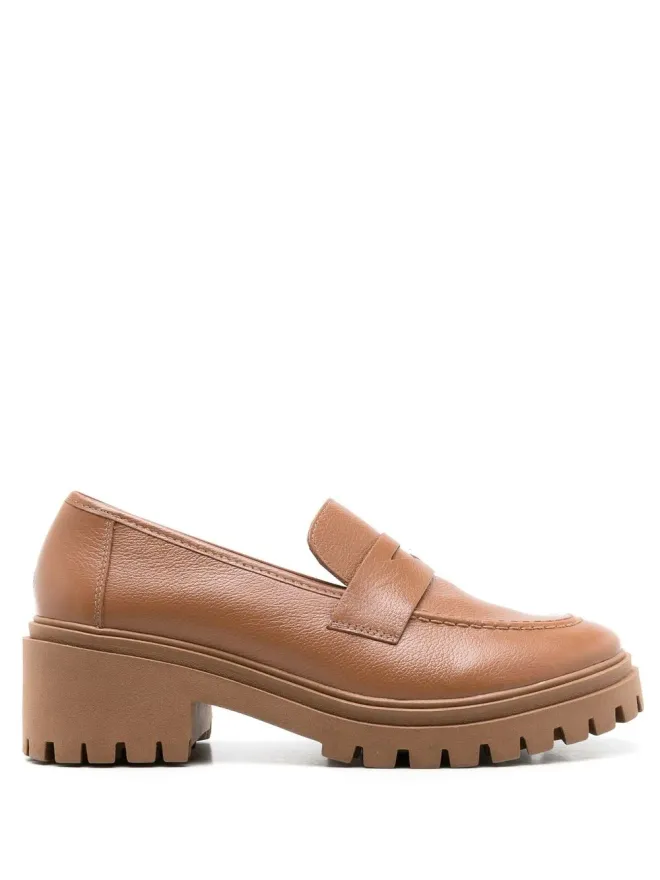 Bird&Co Bird&Co 低ヒール レザー ローファーの商品画像