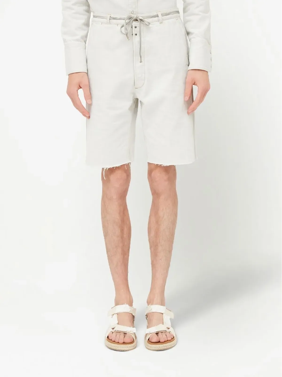 Maison Margiela セルヴィッジデニムショーツ - ホワイト - 画像2