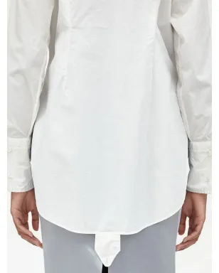 Maison Margiela コットンポプリンシャツ - White - サムネイル5