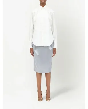Maison Margiela コットンポプリンシャツ - White - サムネイル2