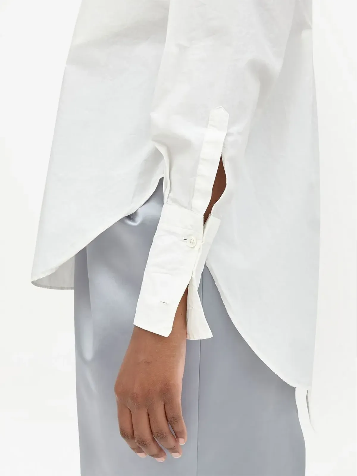 Maison Margiela コットンポプリンシャツ - White - 画像4
