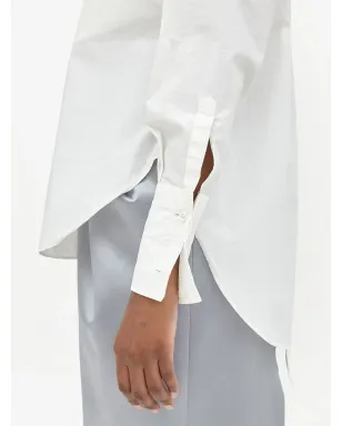 Maison Margiela コットンポプリンシャツ - White - サムネイル4