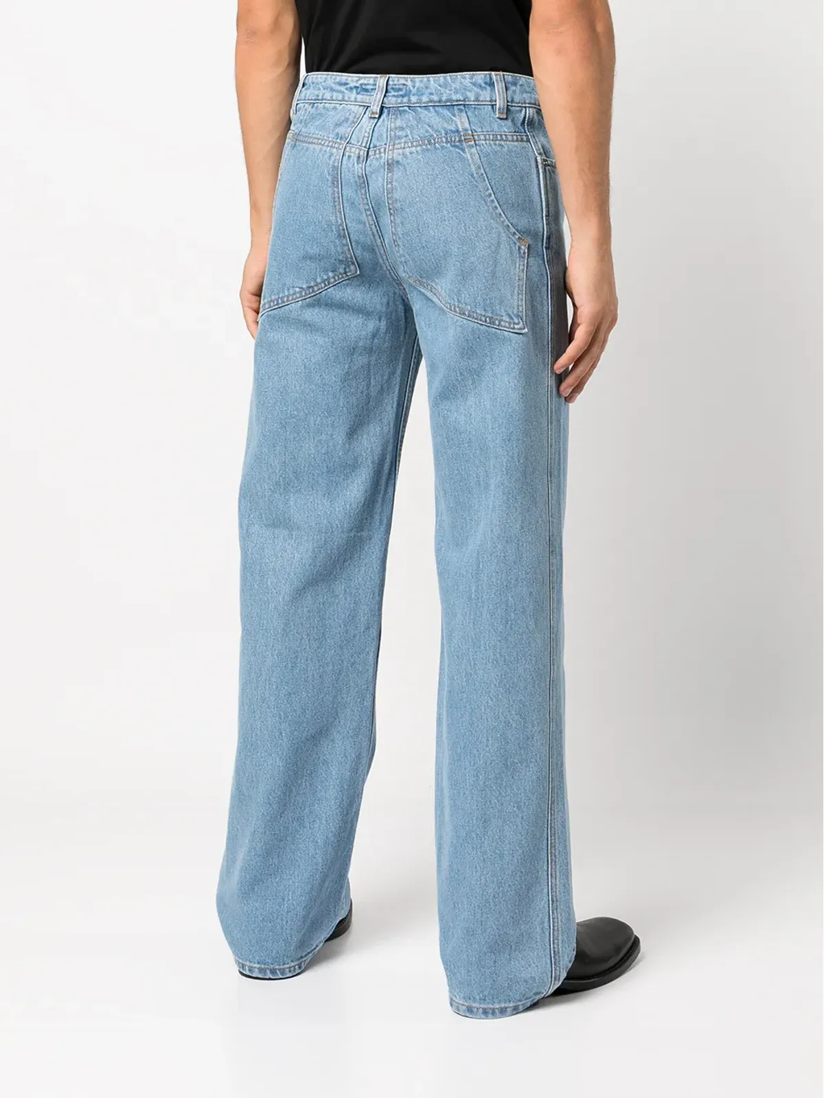 Eckhaus Latta ワイドレッグジーンズ - 画像5
