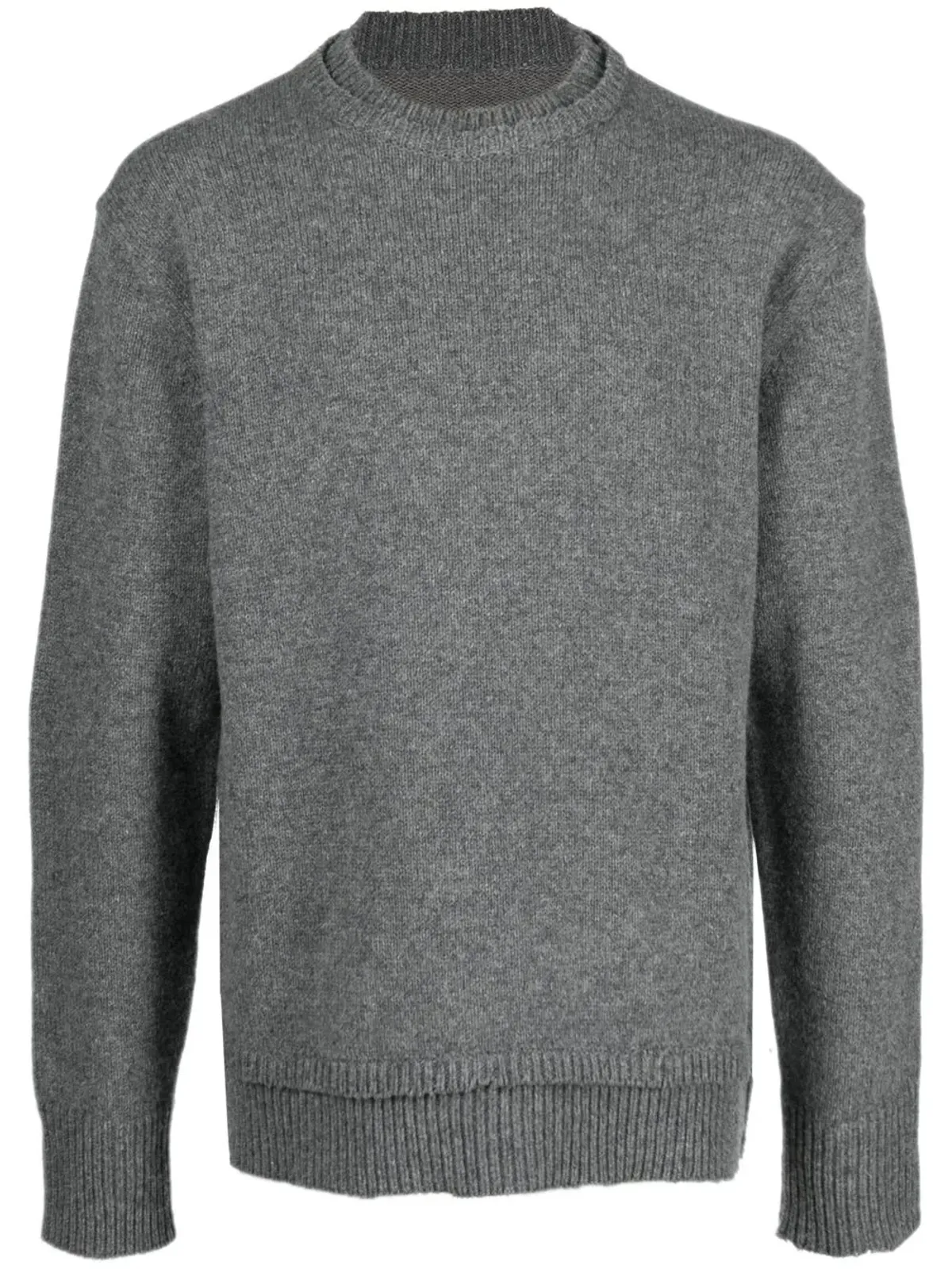 Maison Margiela 肘パッチ付きニットセーター - 画像1