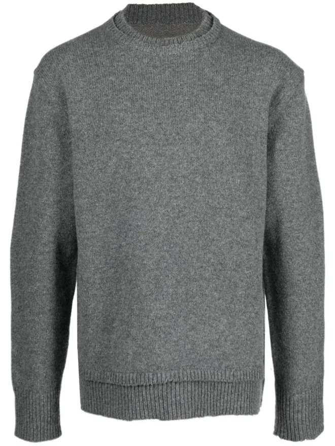 Maison Margiela Maison Margiela 肘パッチ付きニットセーターの商品画像