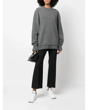 Maison Margiela 肘パッチ付きニットセーター - サムネイル3