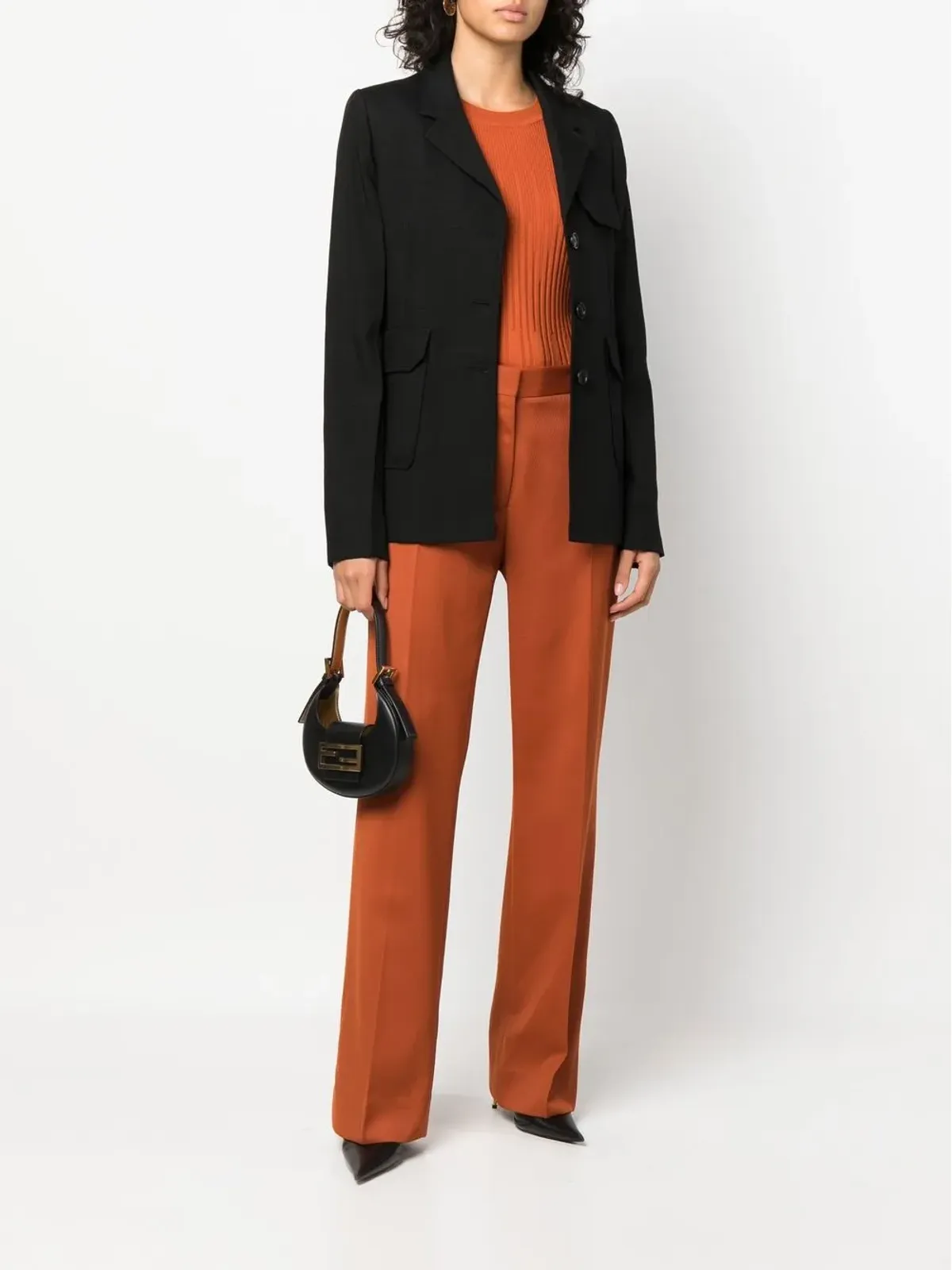 Victoria Beckham シングルブレスト テーラードブレザー - 画像2