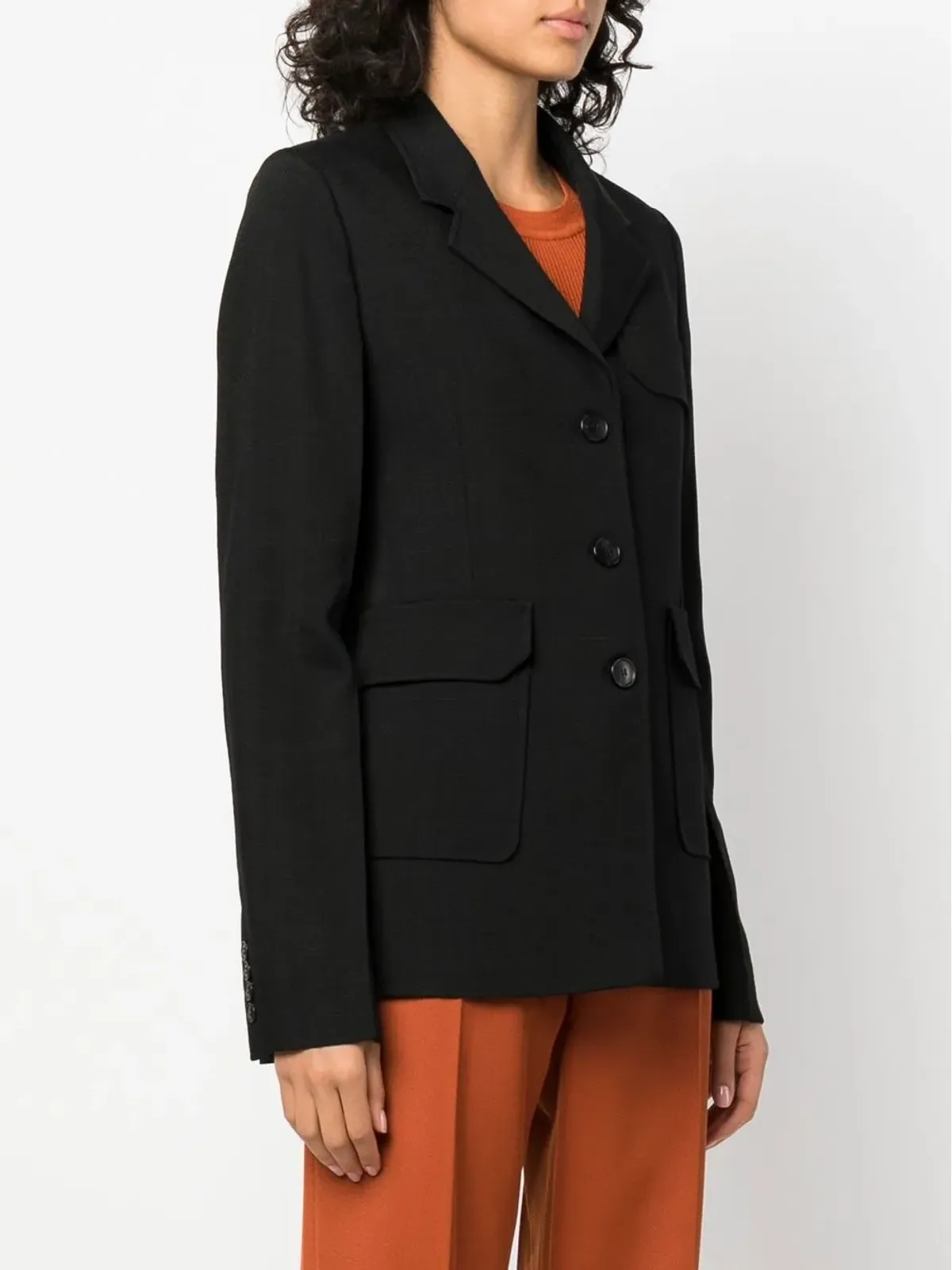 Victoria Beckham シングルブレスト テーラードブレザー - 画像3