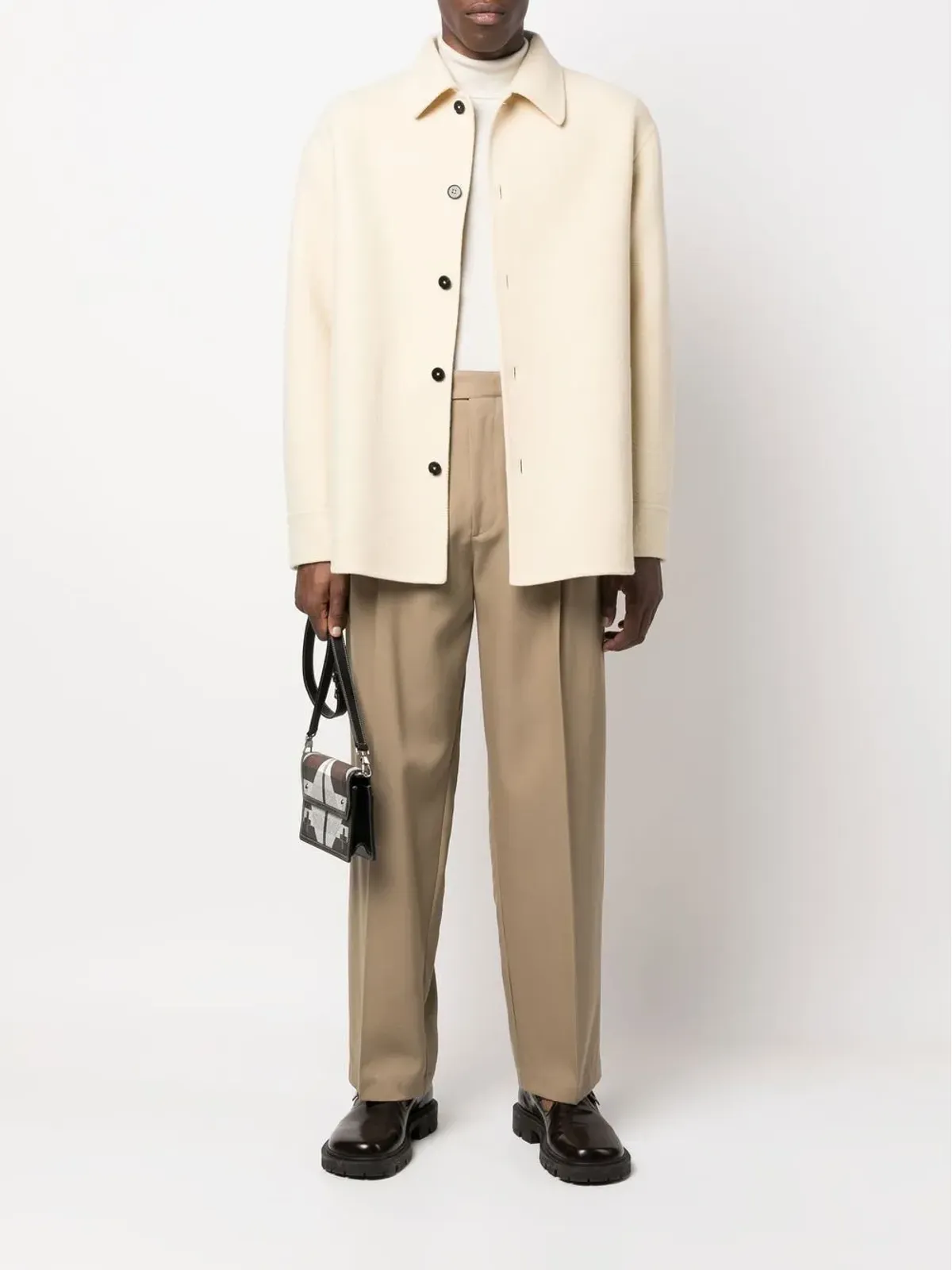 Jil Sander ボタンアップ長袖シャツジャケット - 画像2