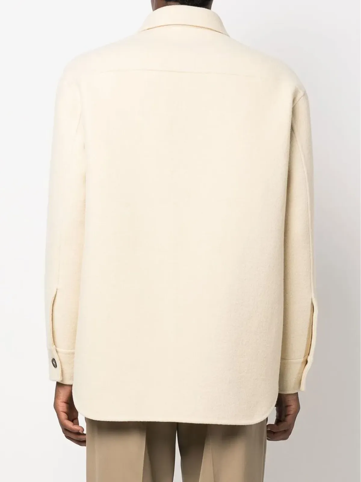 Jil Sander ボタンアップ長袖シャツジャケット - 画像4