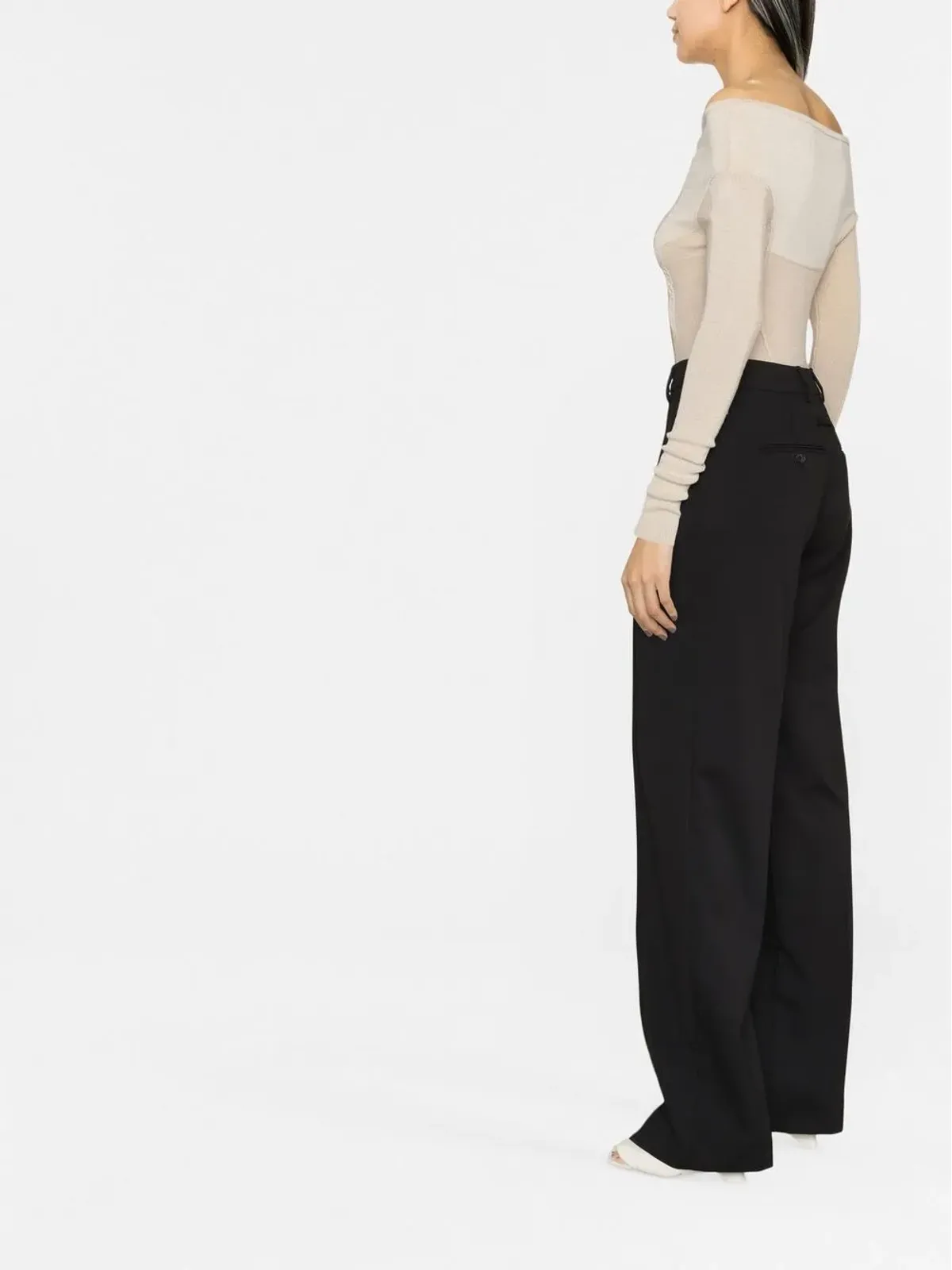 Jacquemus カマルグ ワイドレッグ テーラードスラックス - 画像3