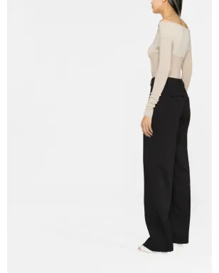 Jacquemus カマルグ ワイドレッグ テーラードスラックス - サムネイル3