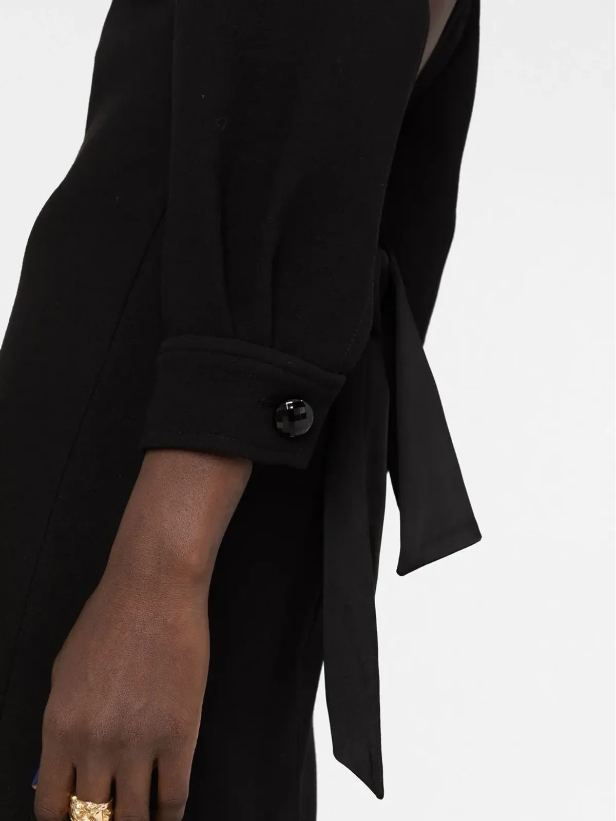 Saint Laurent オープンバック マキシドレス - 画像5