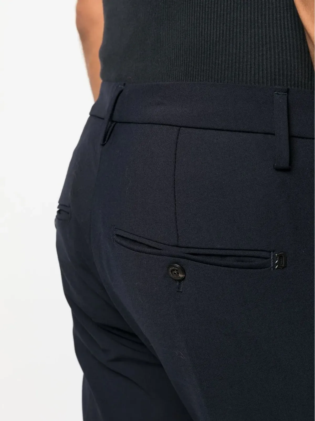 DONDUP ミドルライズ テーパードパンツ - 画像5