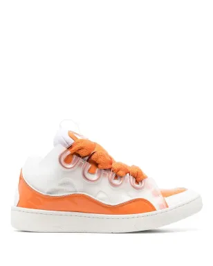 Lanvin カーブ・マルチパネルスニーカー - White - サムネイル1