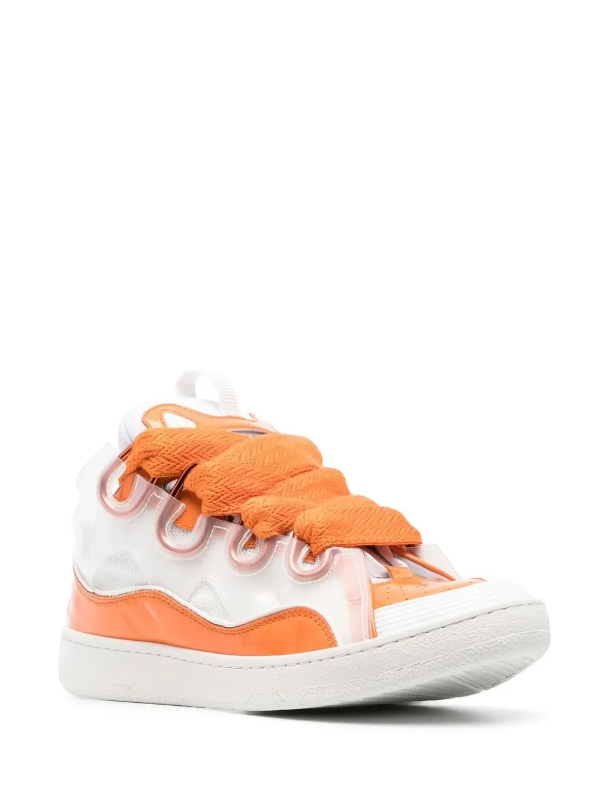 Lanvin カーブ・マルチパネルスニーカー - White - 画像2