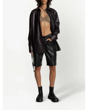 Proenza Schouler White Label フェイクレザー シャツジャケット - サムネイル2
