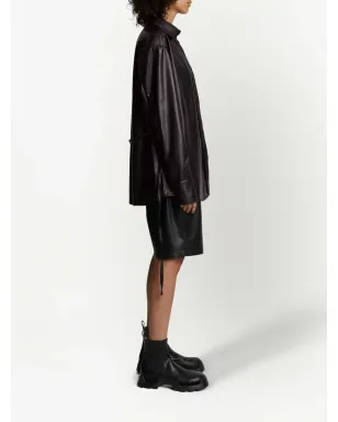 Proenza Schouler White Label フェイクレザー シャツジャケット - サムネイル3