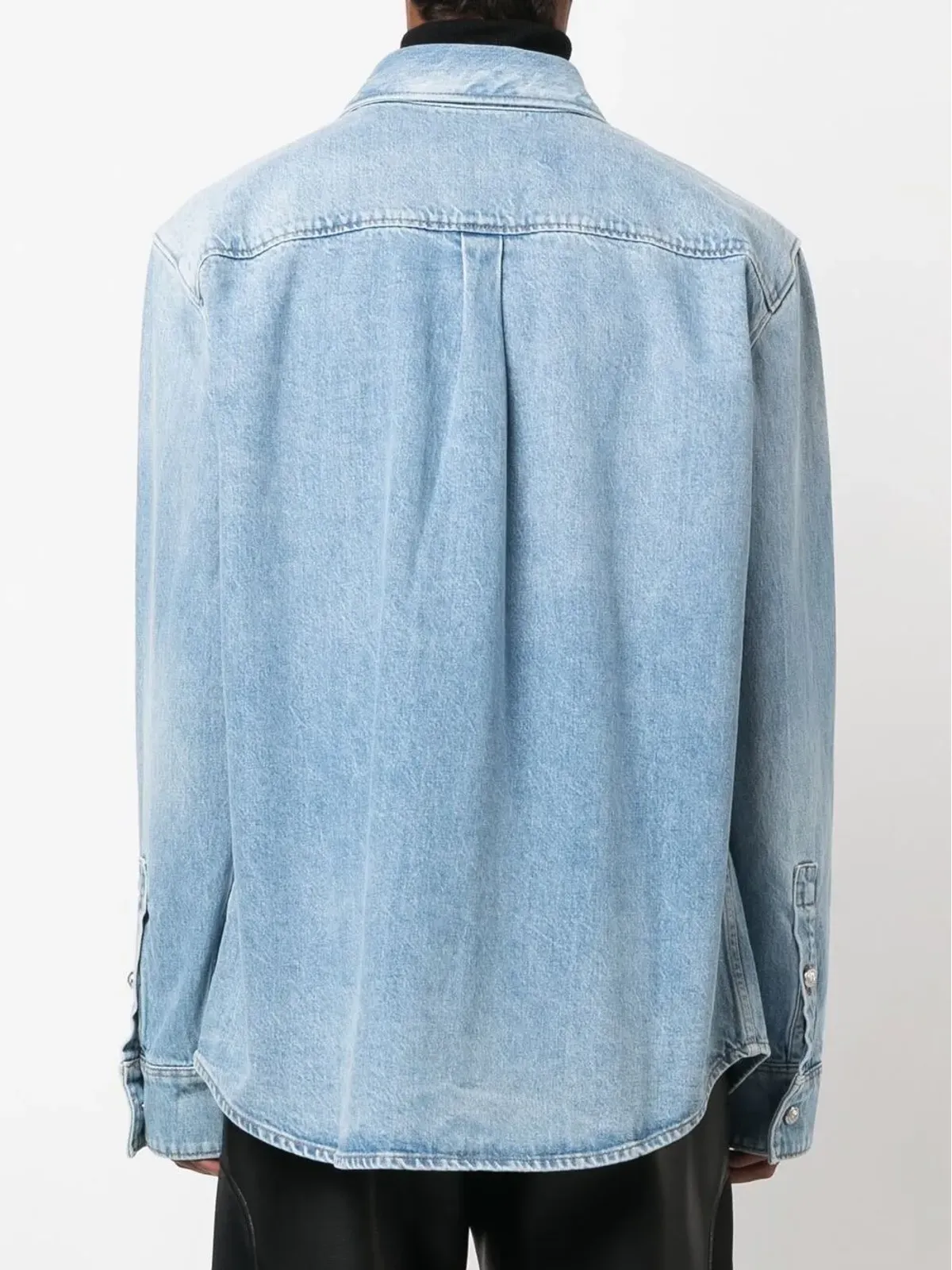 Balmain デニムシャツジャケット - 画像4