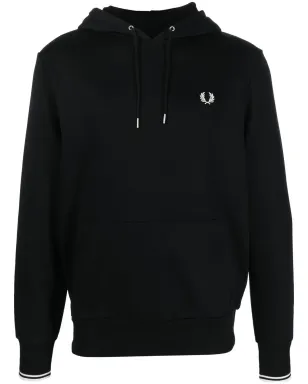 Fred Perry 刺繍ロゴ入りフーディ - サムネイル1