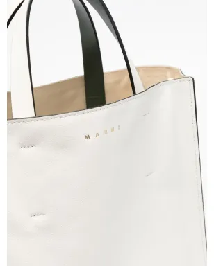 Marni Museo レザー トートバッグ ホワイト - サムネイル5