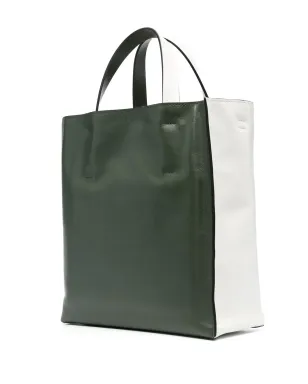 Marni Museo レザー トートバッグ ホワイト - サムネイル4