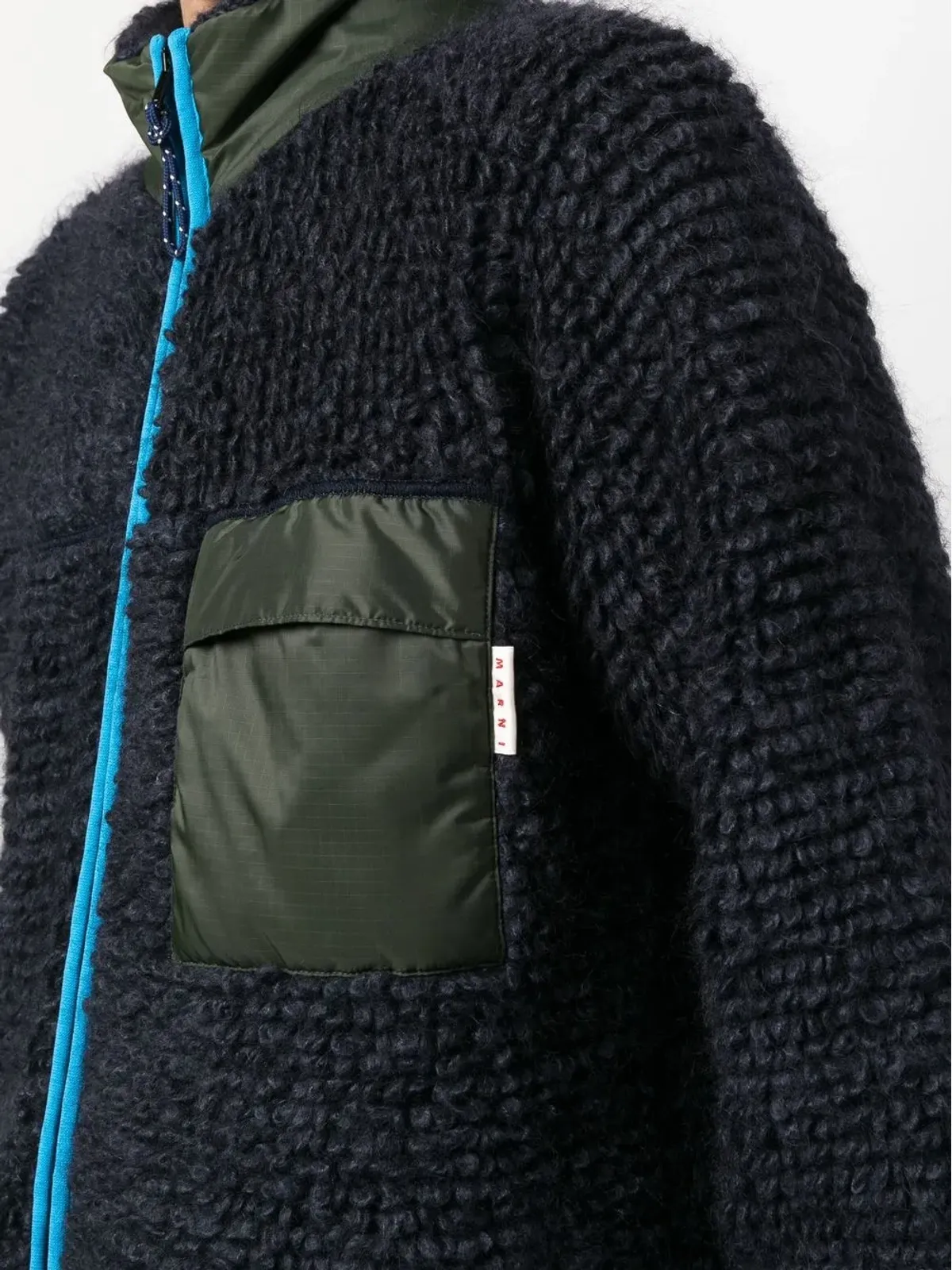 Marni ニットジップアップカーディガン - 画像5