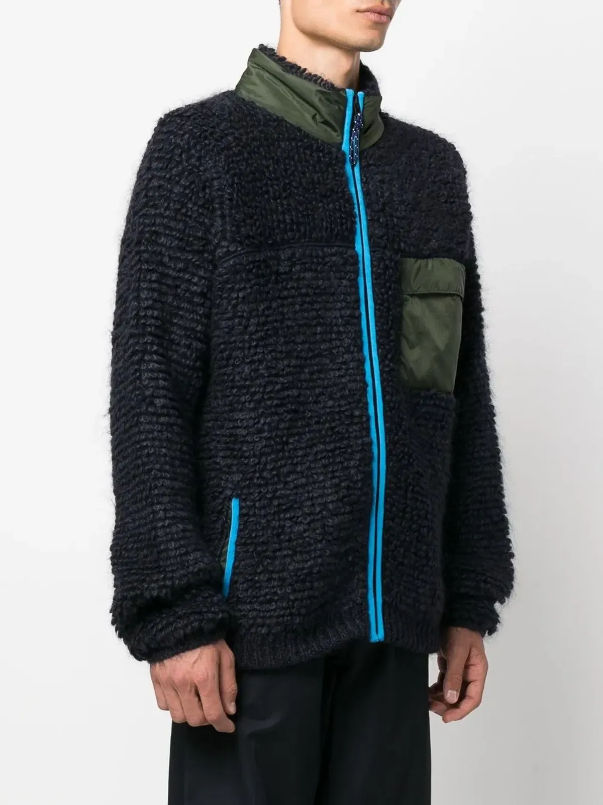 Marni ニットジップアップカーディガン - 画像3