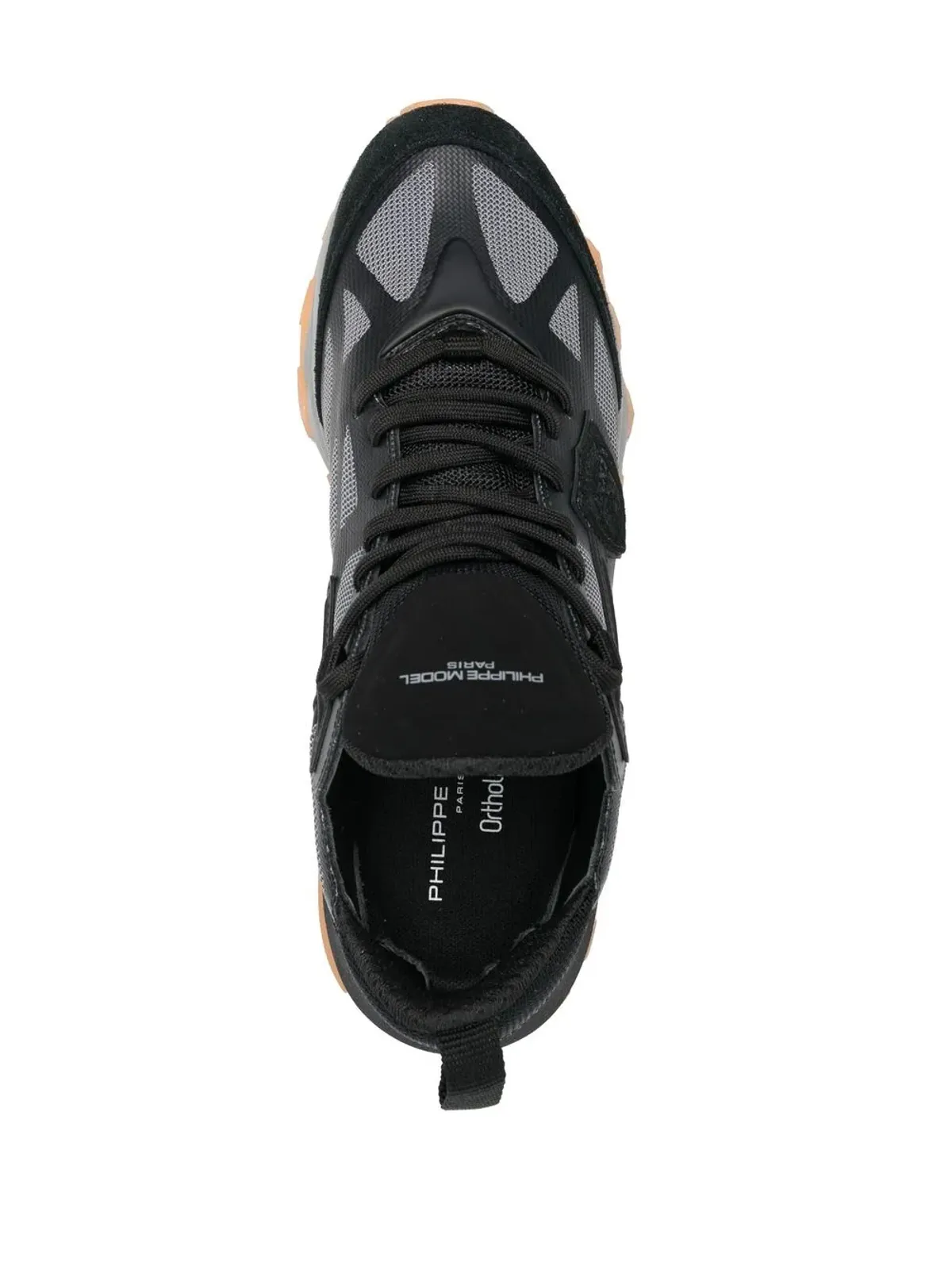 Philippe Model Paris ROCX ローカットスニーカー ブラック - 画像4