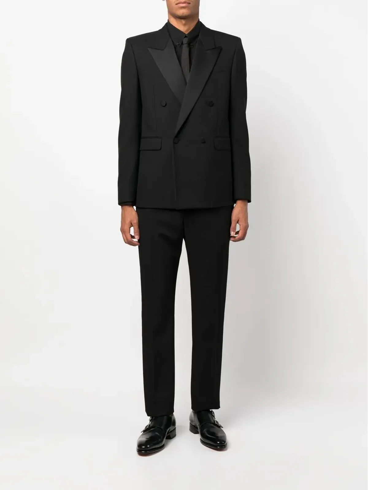 Saint Laurent ストレートレッグ テーラードパンツ - 画像2