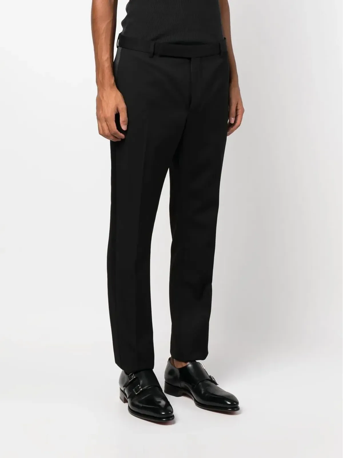 Saint Laurent ストレートレッグ テーラードパンツ - 画像3