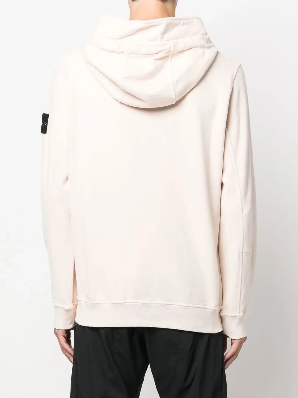 Stone Island ロゴパッチ長袖フーディー - 画像4