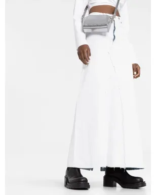 Maison Margiela デニムミディ丈スカート - White - サムネイル5