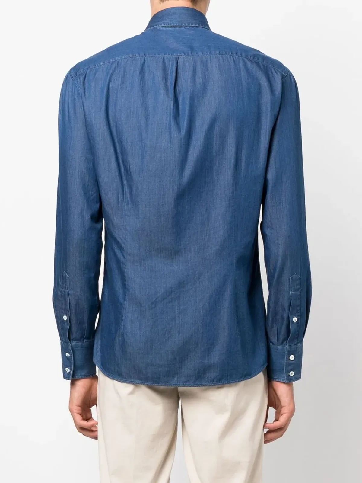 Brunello Cucinelli 長袖デニムシャツ - 画像4