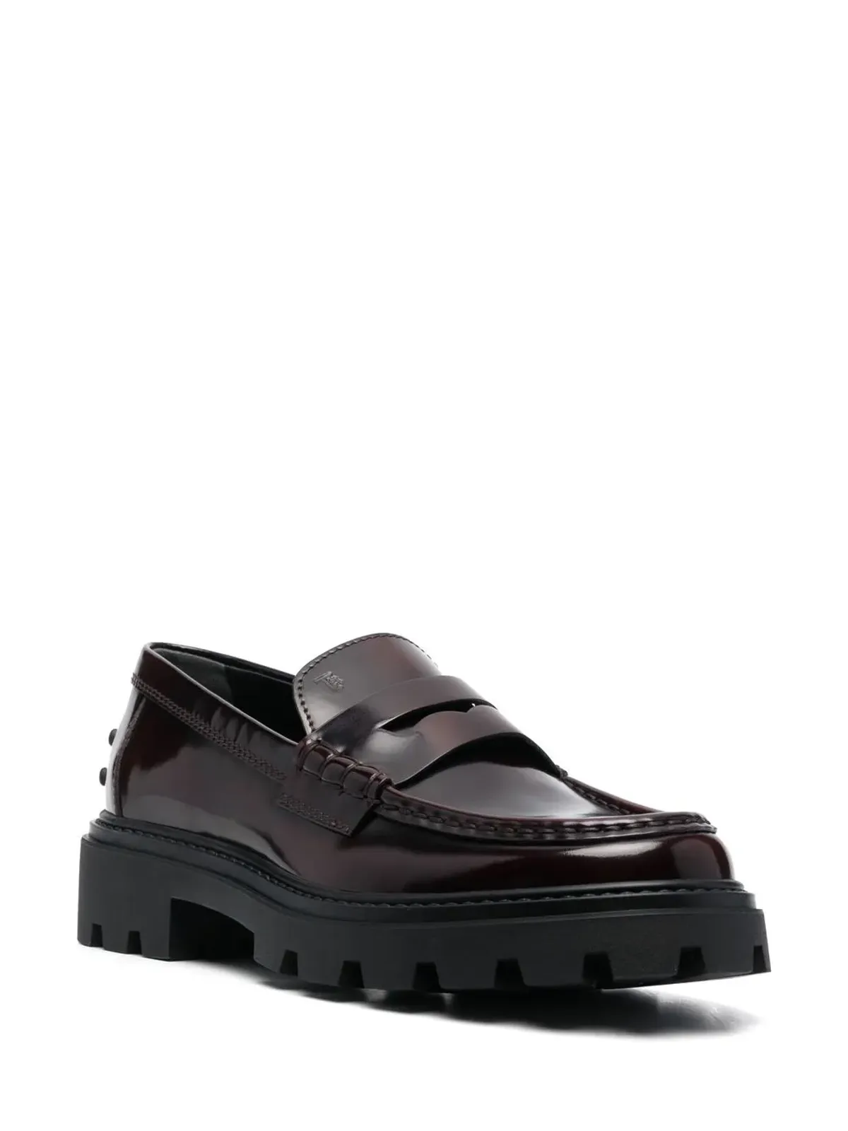 Tod's セミパテントレザー ローファー - レッド - 画像2