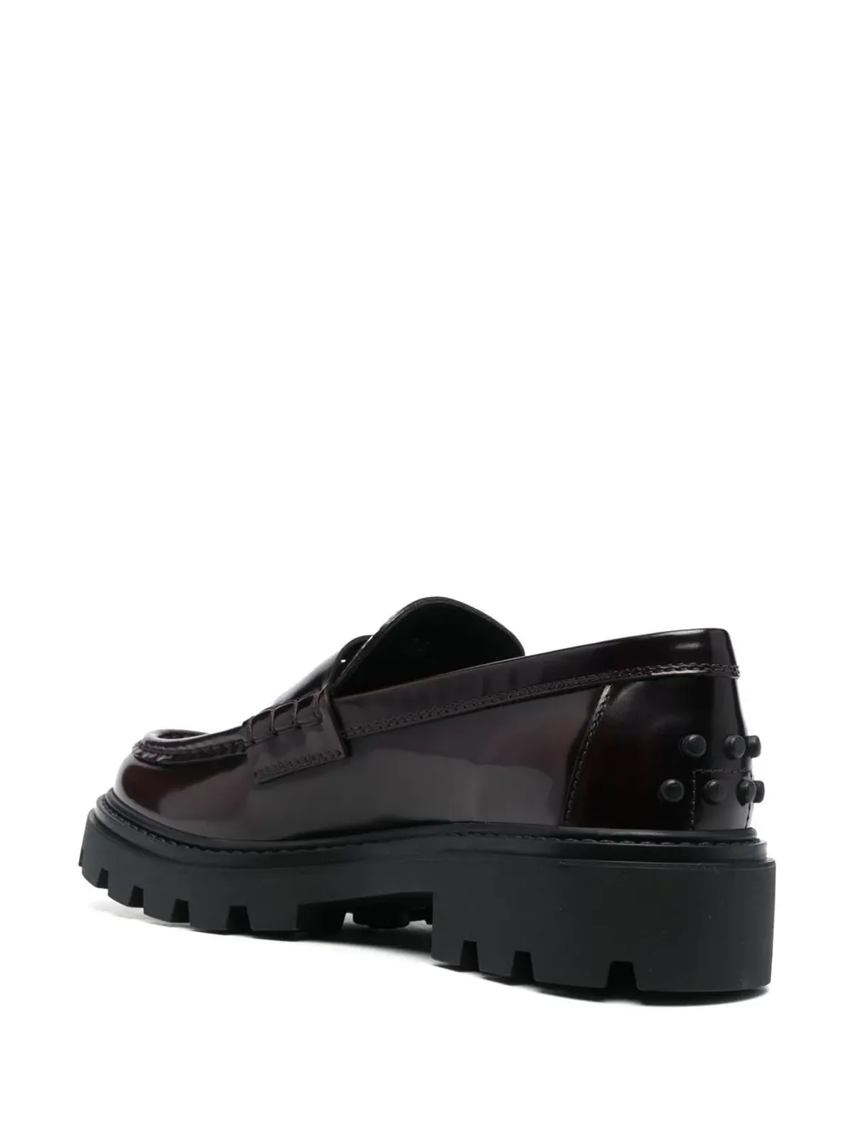 Tod's セミパテントレザー ローファー - レッド - 画像3
