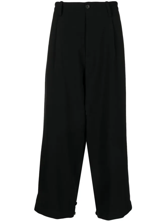 UNDERCOVER Undercover ミッドライズストレートパンツ（ブラック）の商品画像