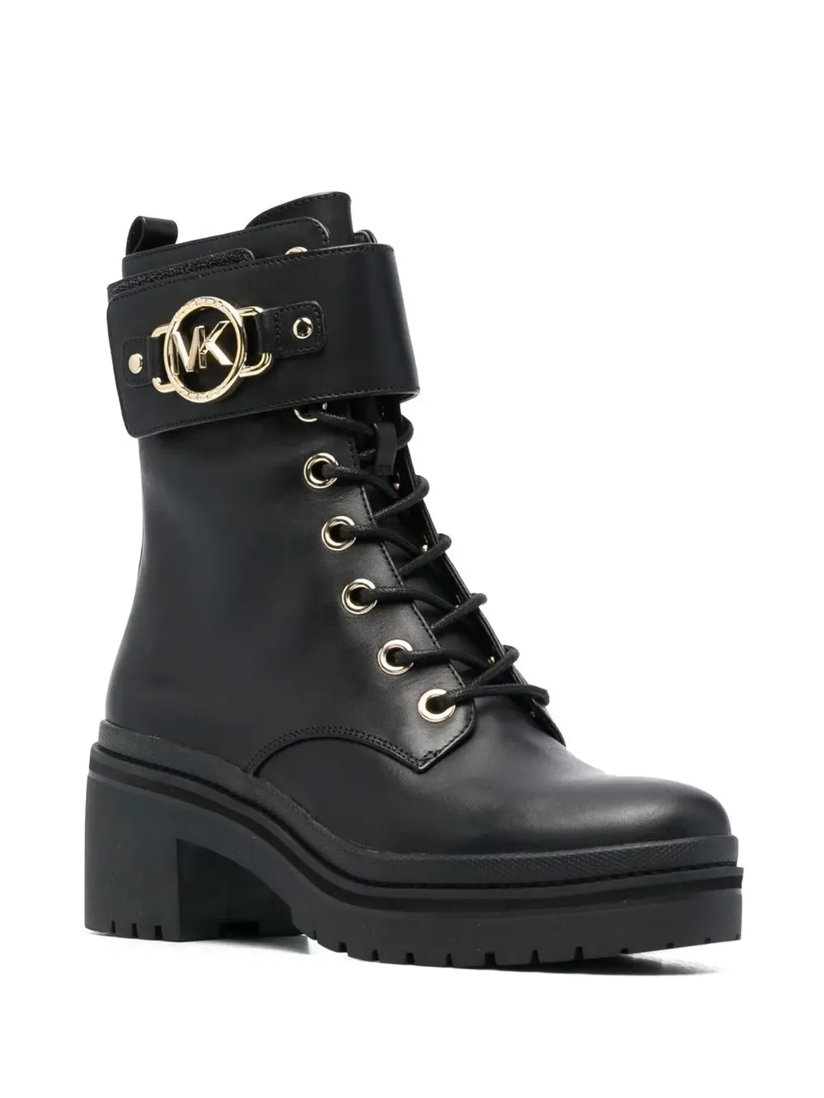 Michael Kors ローリーレザー アンクルブーツ - ブラック - 画像2