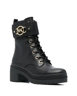 Michael Kors ローリーレザー アンクルブーツ - ブラック - サムネイル2
