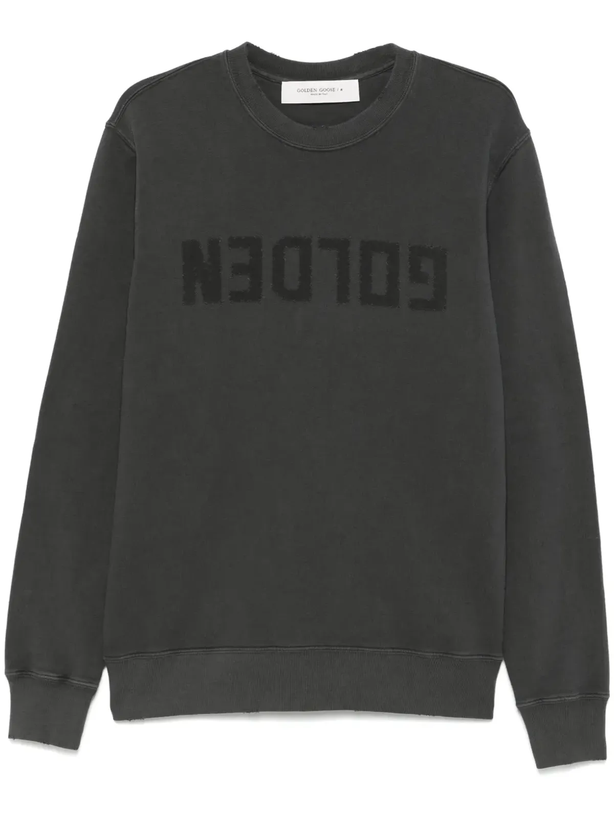 Golden Goose ロゴプリント長袖スウェットシャツ - 画像1