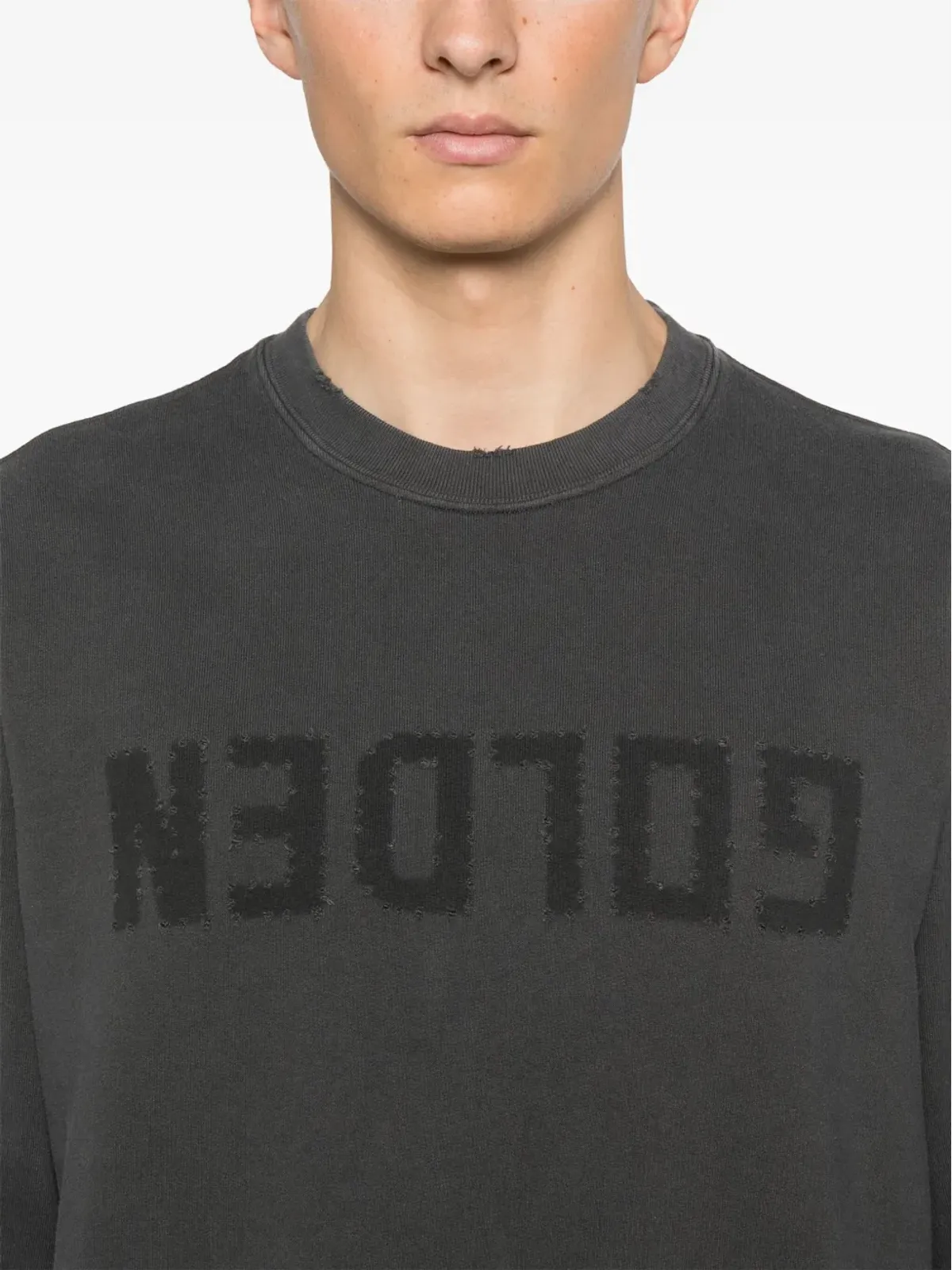 Golden Goose ロゴプリント長袖スウェットシャツ - 画像5