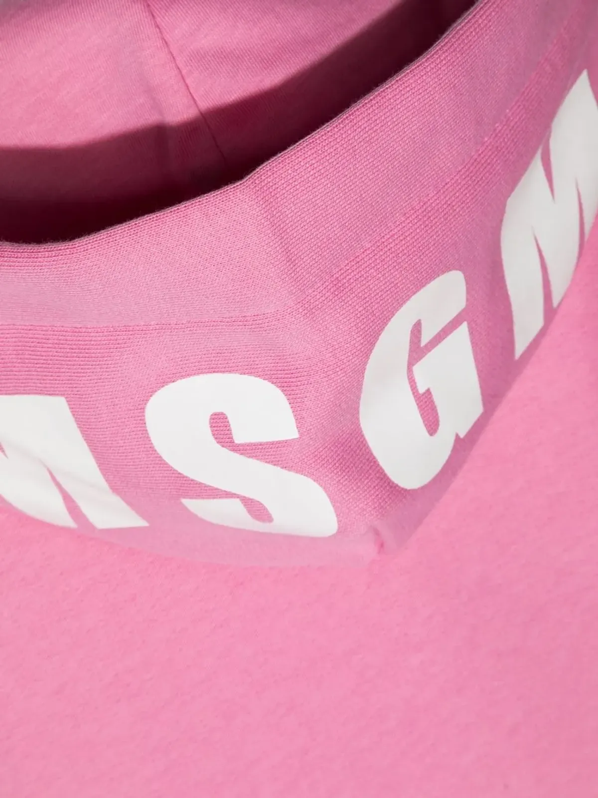 MSGM Kids ロゴプリント ジップ付きフーディー - 画像3