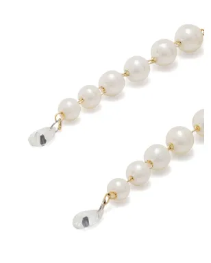 Mizuki Sea of Beauty 14K イエローゴールド アコヤ真珠とダイヤモンド ピアス - サムネイル3