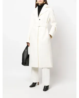 Jil Sander ベルト付きシングルブレストコート - サムネイル2